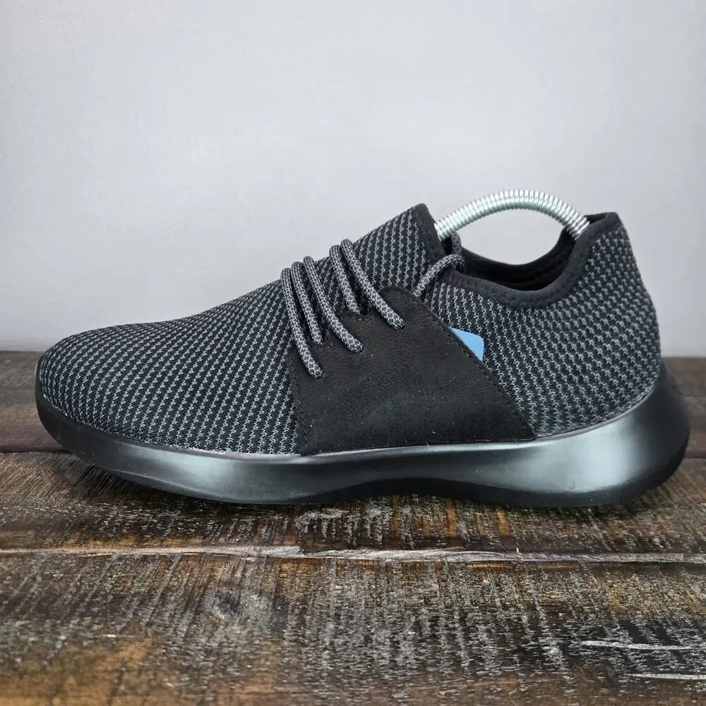 NEW Vessi Everyday Classic Mens Size 6 Waterproof Shoes Sneakers All Black